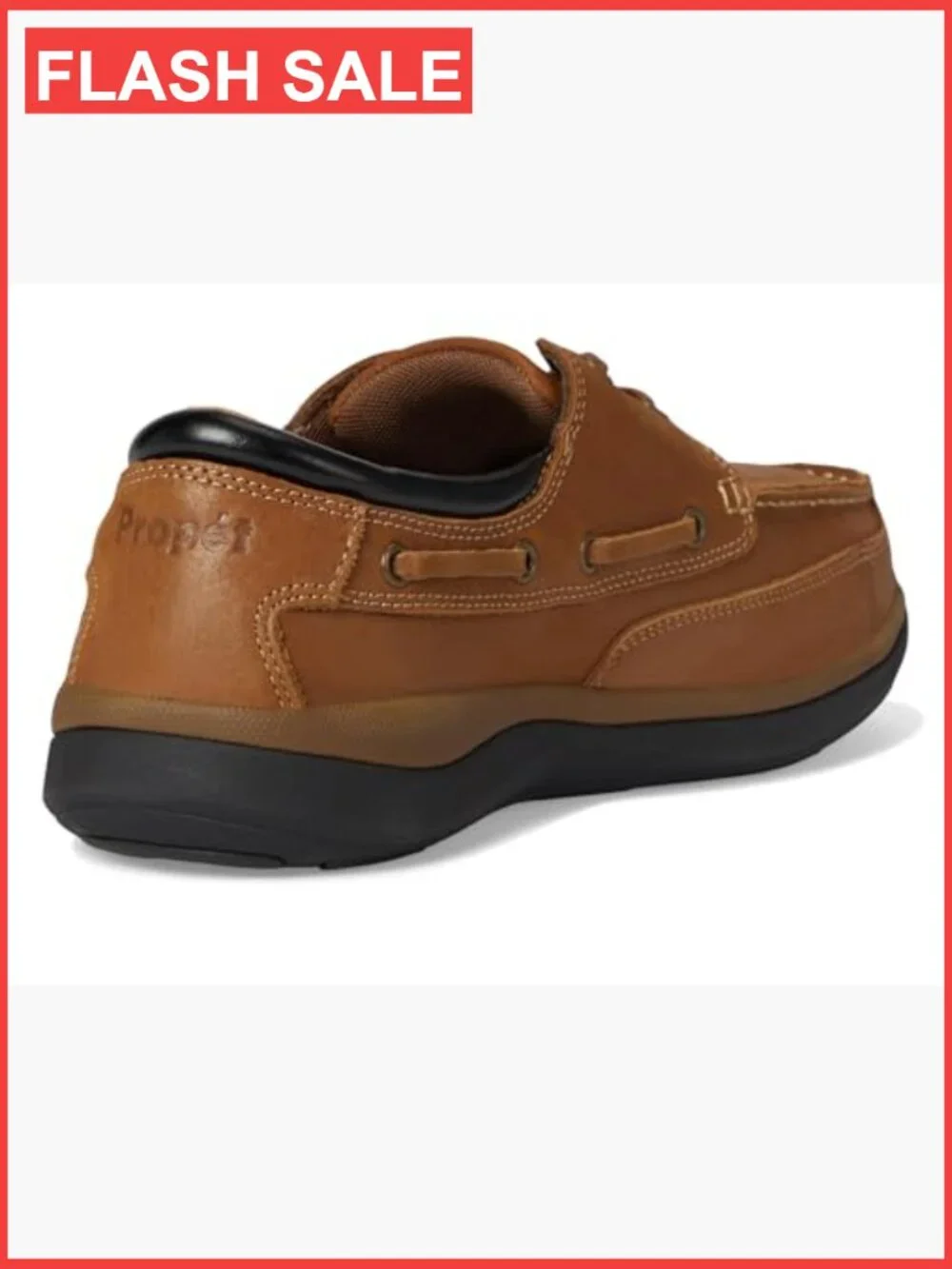 Men's Boat Shoes - Lace-Up Loafers with Cushioned Insole